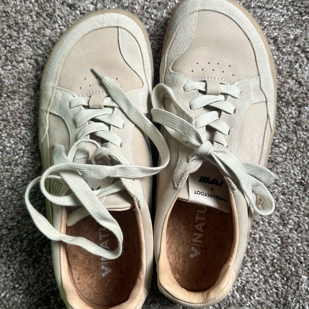 Vivo Barefoot Women's Natural Cream Sneakers